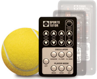 Теннисная пушка TENNIS TUTOR PLUS PLAYER с многофункциональным пультом