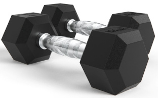 Гантели DFC DB001-15 Гексагональные, 2 шт. по 15 кг