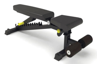 Многопозиционная скамья от -30 до +90 градусов AeroFit ONE IMH710