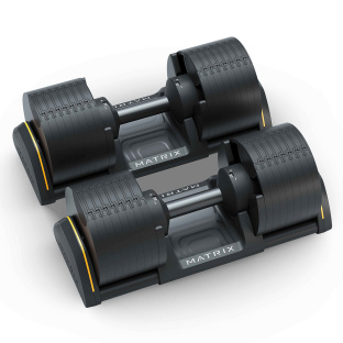 Гантели регулируемые Matrix MXR Adjustable Dumbbell DB32, пара 32 кг