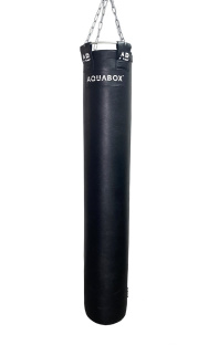 Мешок боксерский водоналивной AQUABOX кожа 30/180/60 кг черный